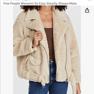 Free People Slouchy So Cozy Moto Jacket